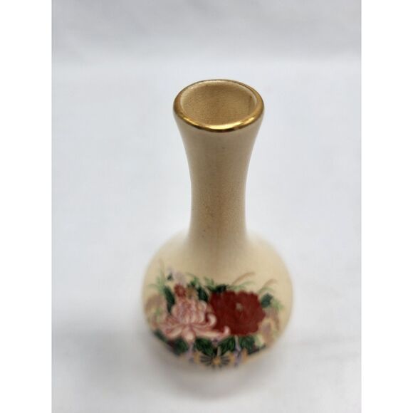 Satsuma Vintage Small Flower Vase - Picture 3 of 5